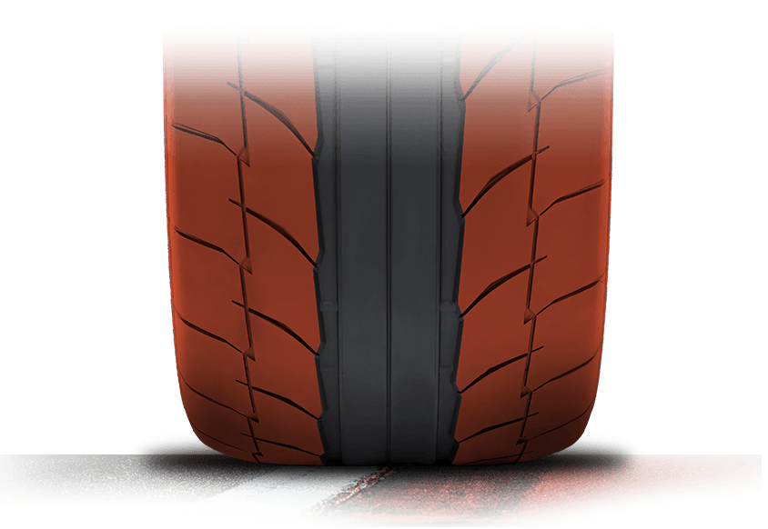 NITTO D.O.T.-Compliant Competition Drag Radial Tire 305/35/18