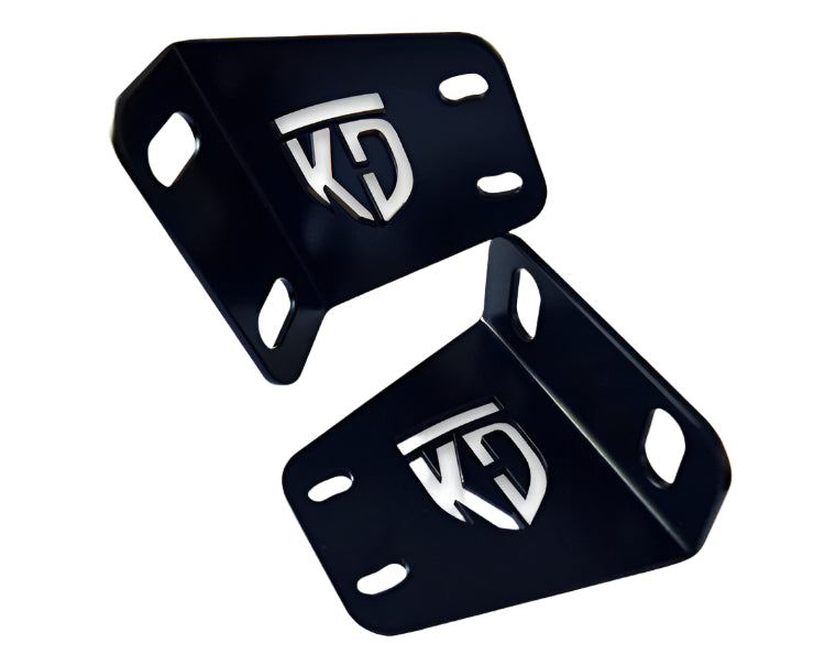 KD Bumper Brackets for RIGID RDS 40" LED light bars - 11-16 Ford Superduty F250 F350