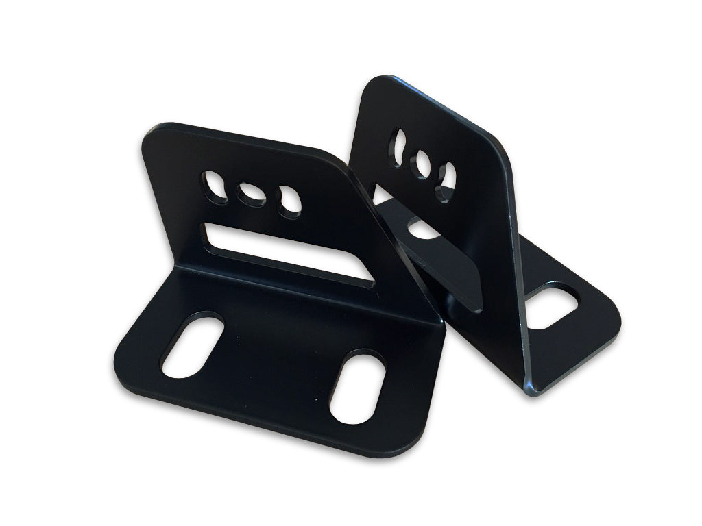 KD Fabworks 2017-2022 Ford Super Duty F-250/F-350 Bumper Brackets for curved 40"-42” LED light bars