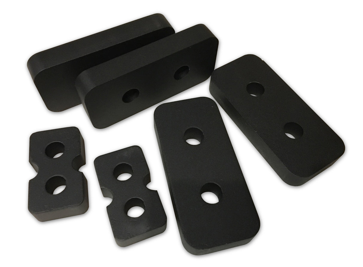 KD Fabworks 2017-2025 Ford Super Duty F-250/F-350 3/4'' Front Bumper Spacer kit