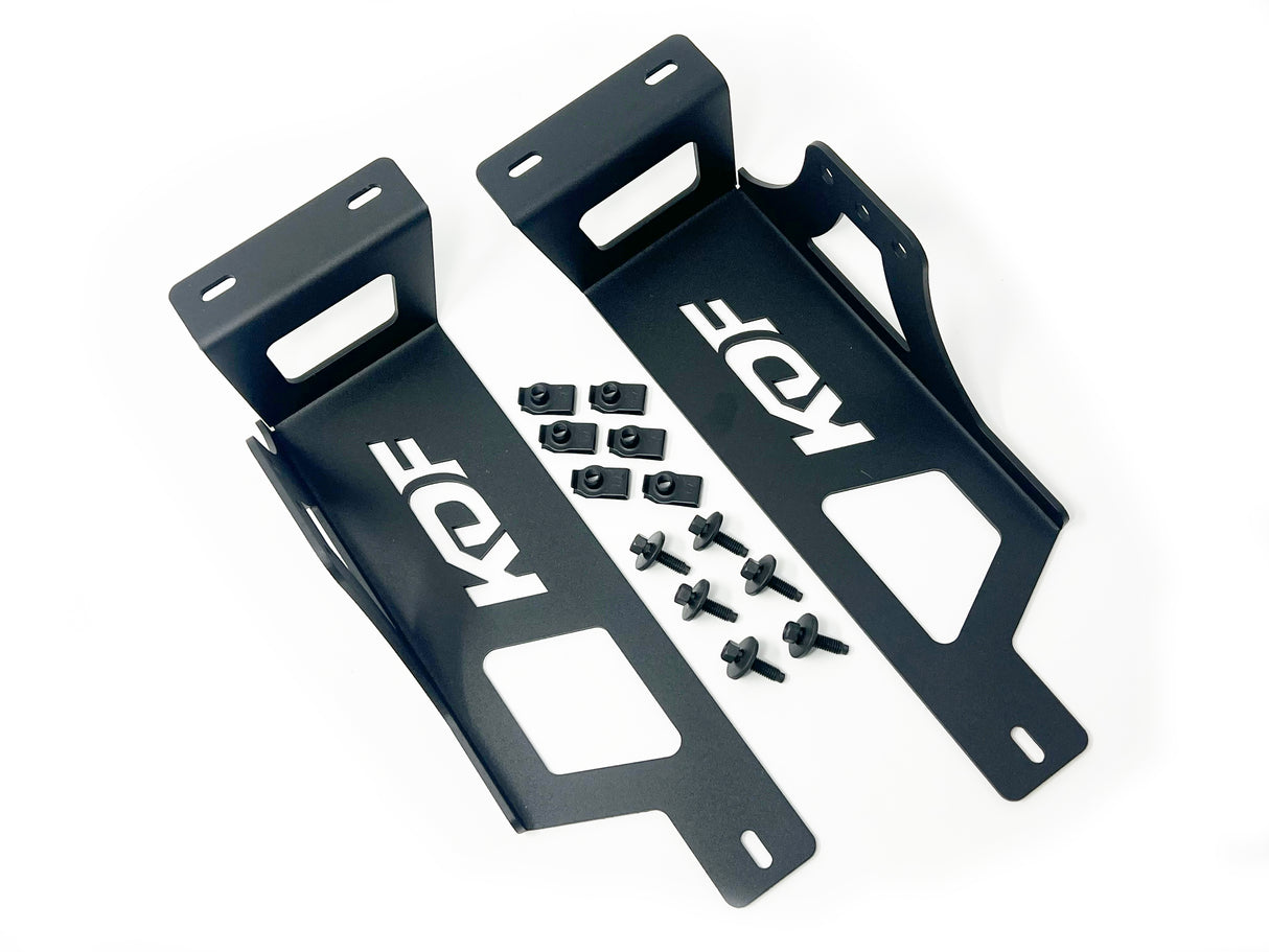 KD Bumper Brackets for 20" LED light bars - 05-07 Ford Superduty F250/F350/Excursion