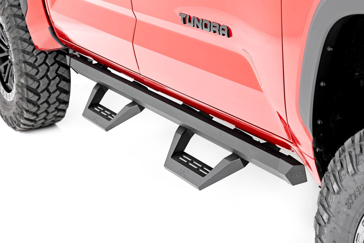 SRX2 Adj Aluminum Steps | CrewMax | Toyota Tundra 2WD/4WD (2022-2026)