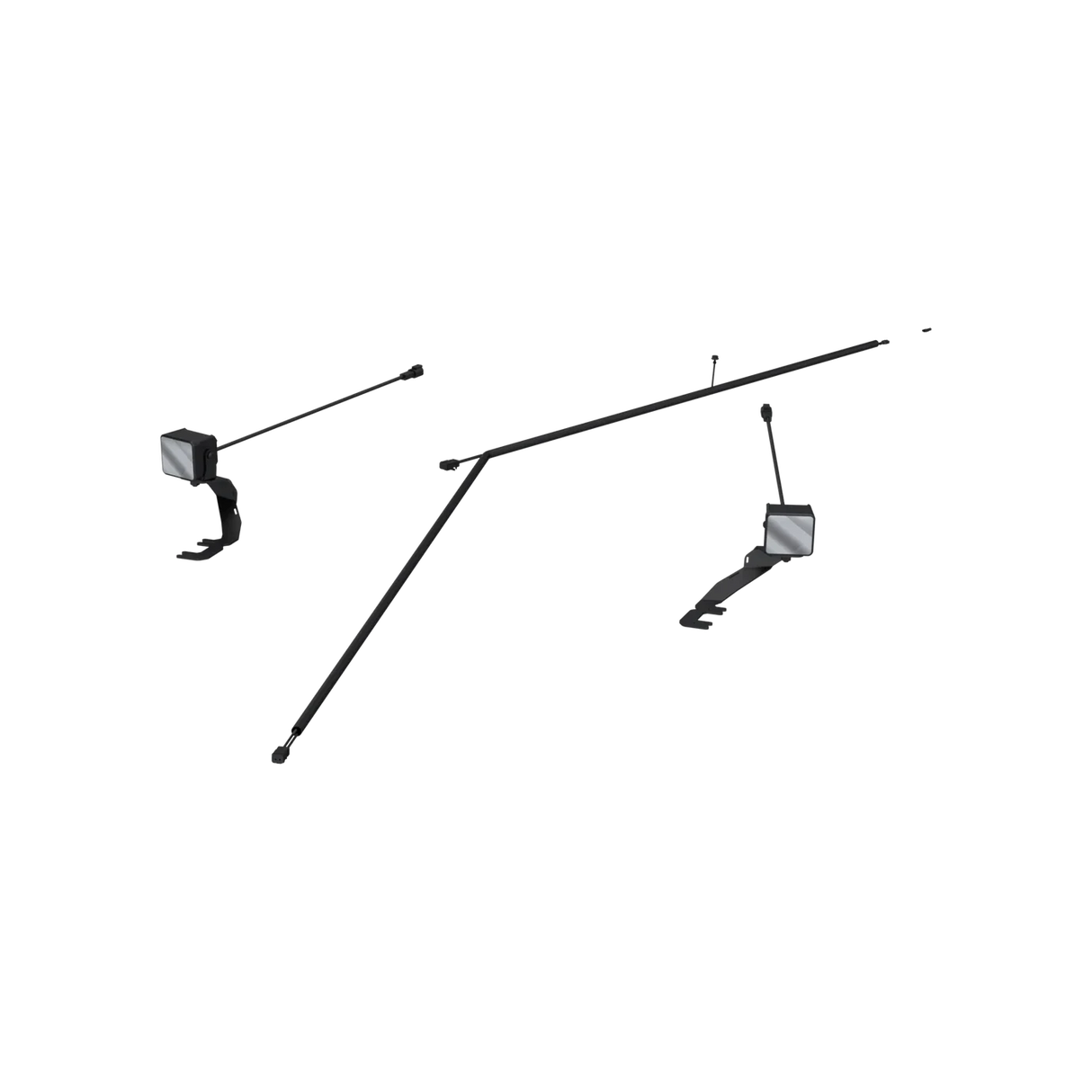 MBRP Ditch Light Kit Flood Beam Ford Ranger Raptor 24-26 Upfitter Switch Models Only