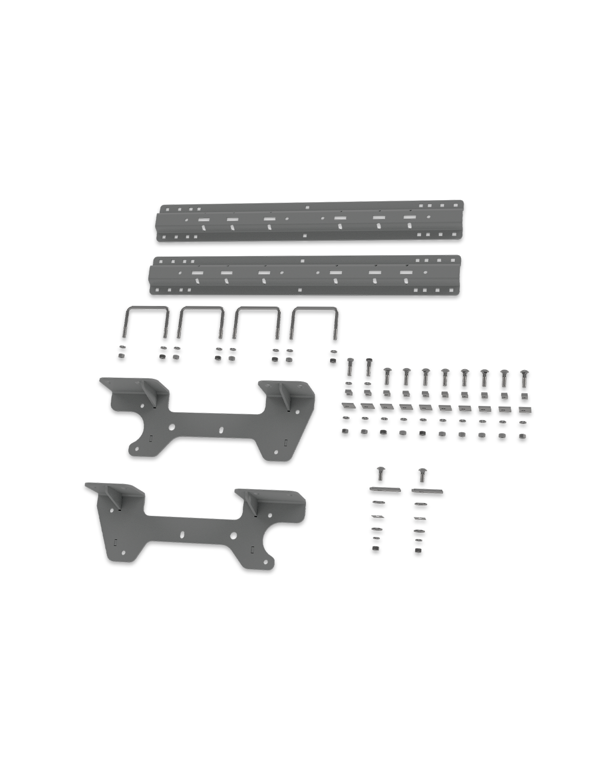 B&W Universal Mounting Rails with Custom Installation Brackets - RVK2504