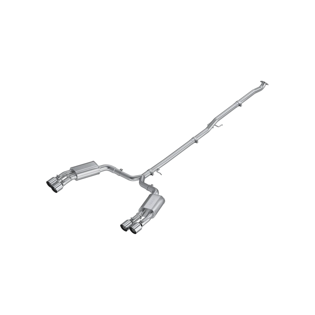 MBRP 21-24 Kia K5, GT 2.5L Turbo Aluminized Steel 2.5in Cat-Back w/ Quad Tips
