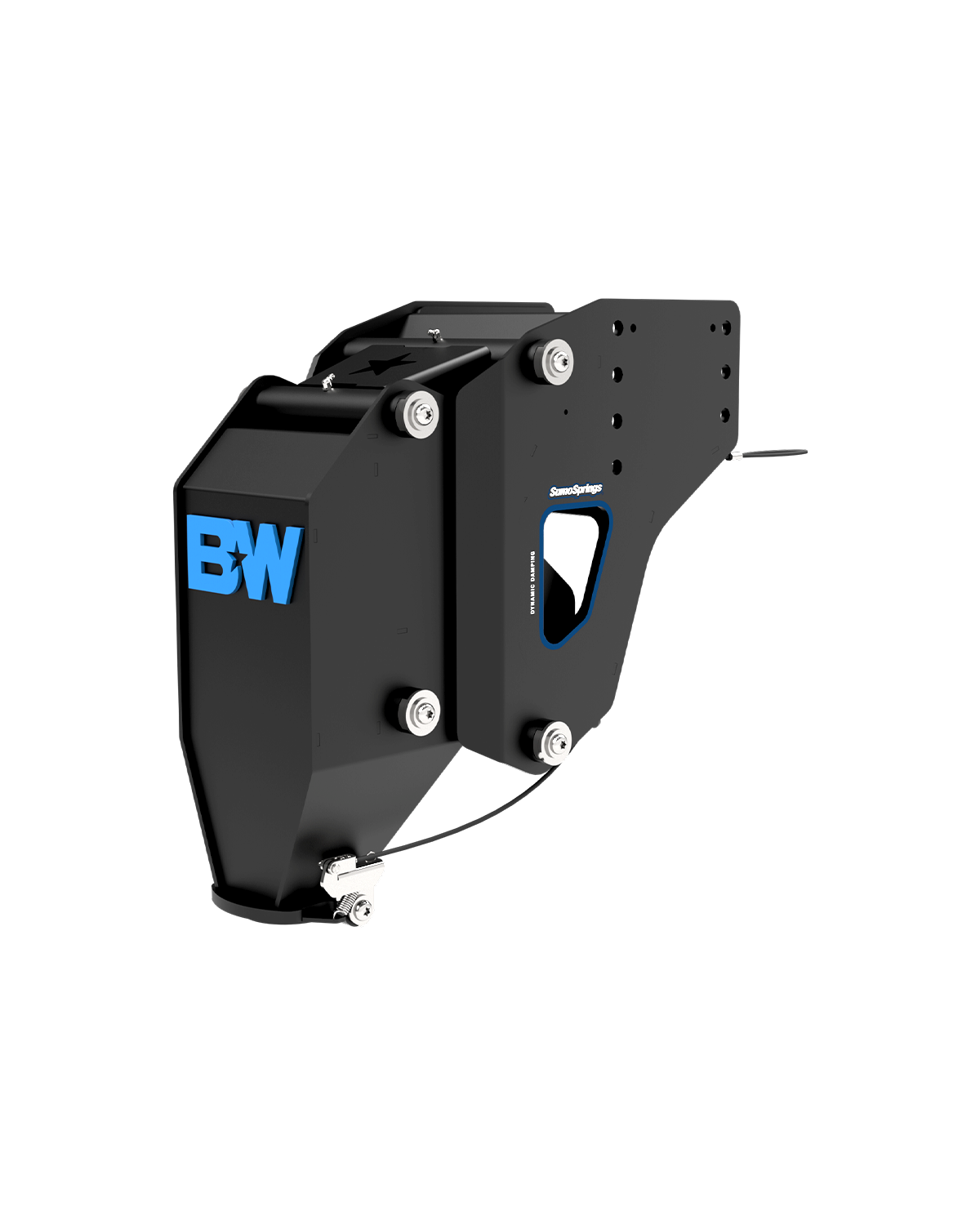 B&W 25K Fifth Wheel to Gooseneck Adapter - 3.25K Pin, Rhino - RVGN3163