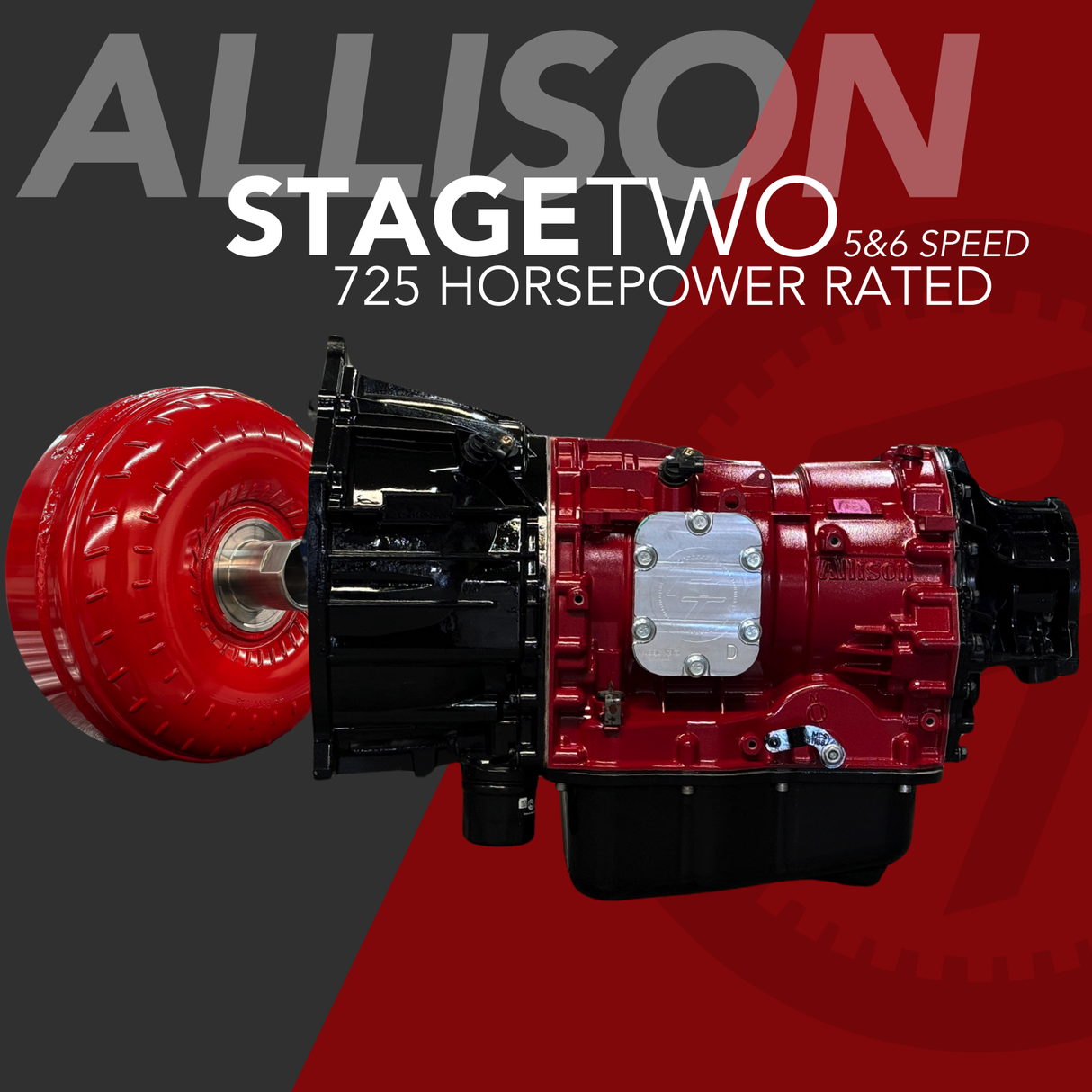 Allison 1000 Transmission Stage 2 725HP Max for 2001-2019 GM/CHEVY 2500/3500