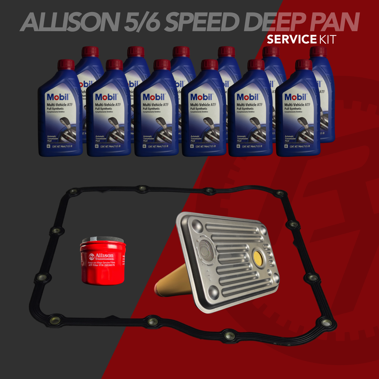 ALLISON 5 & 6 SPEED SERVICE KIT - DEEP PAN