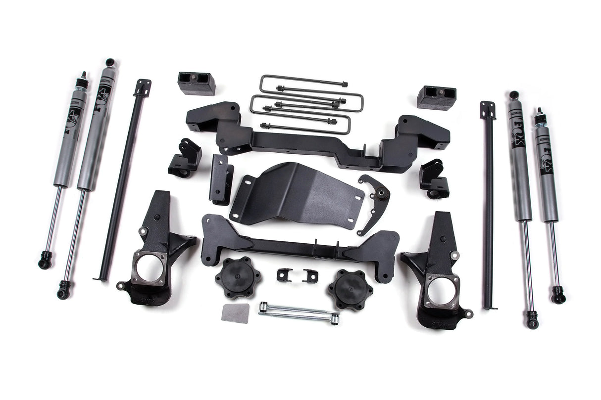Zone Offroad 01-10 Chevrolet 2500HD 3500HD / GMC 2500HD 3500HD 6" Lift Kit 4WD