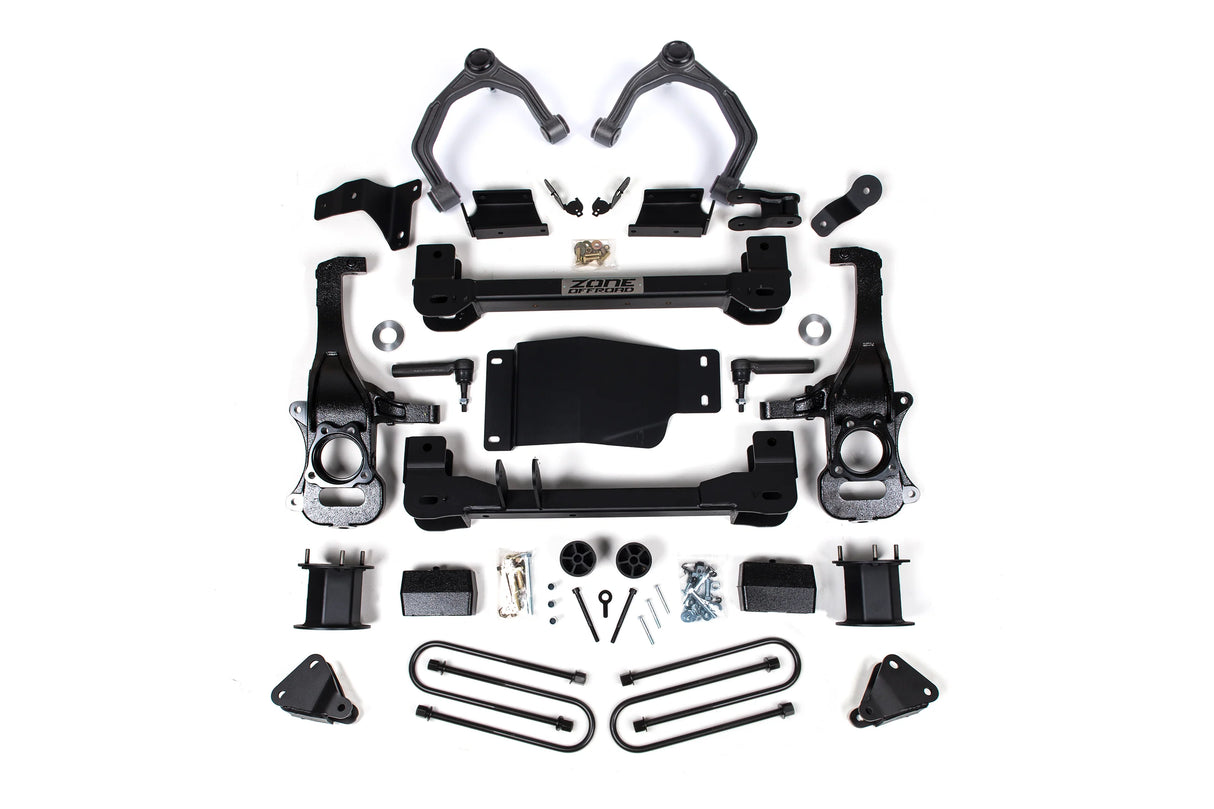 Zone Offroad 2025-2026 Chevy/GMC 1500 4WD 4in Suspension Lift Kit w/ ARC