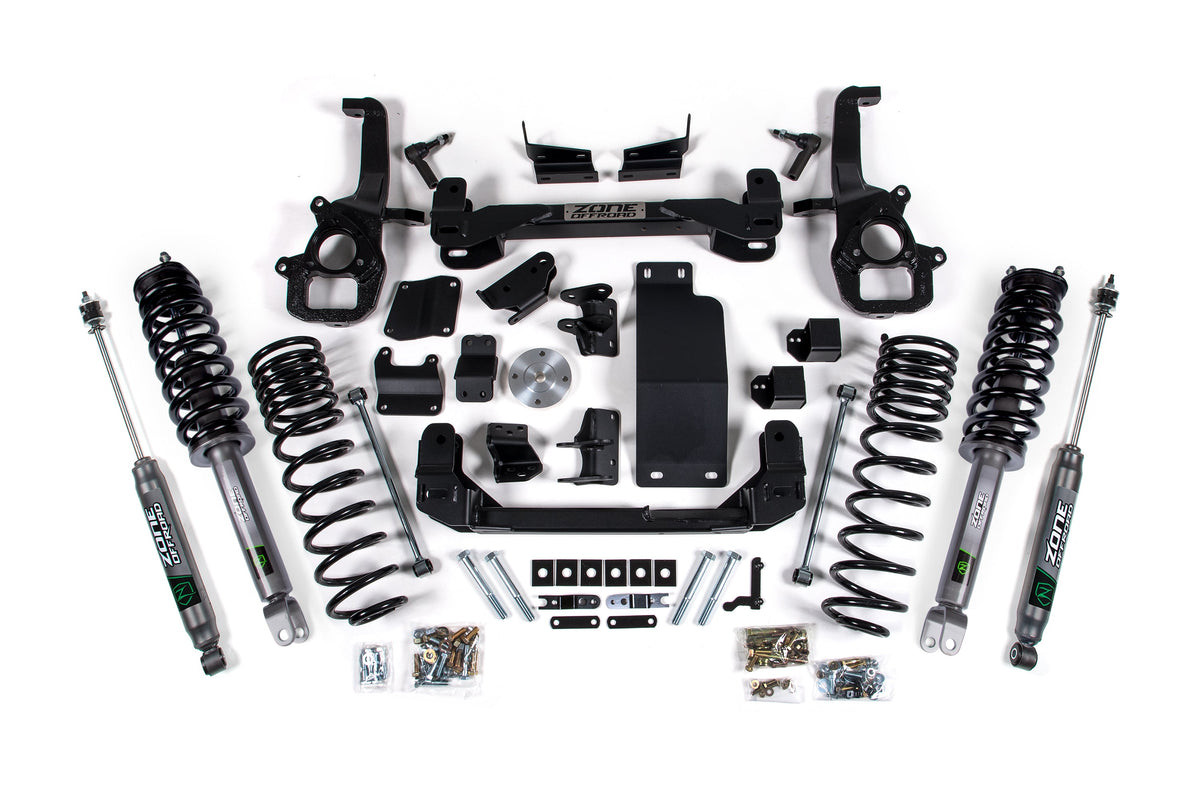 Zone Offroad 6in Lift Kit 2019-2024 Ram 1500 4WD - Loaded Strut