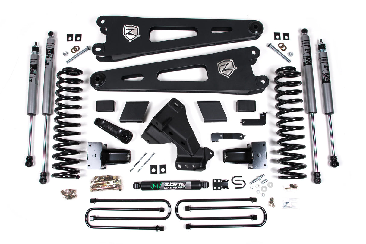 Zone Offroad - 5 Inch Lift Kit w/ Radius Arm | Ford F250/F350 Super Duty (23-25) 4WD | Diesel