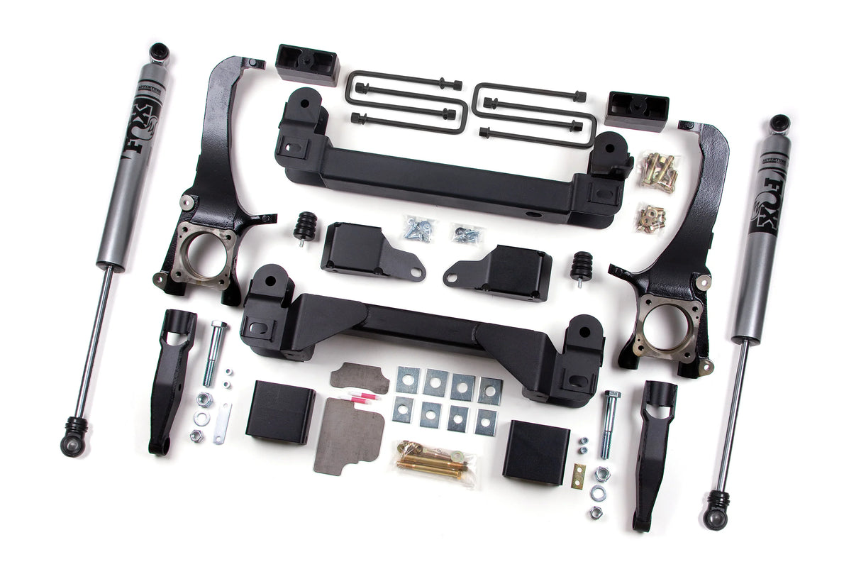 Zone Offroad 16-21 Tundra 5in Suspension System Lift Kit w/Fox 2.0 Adventure Series Shocks