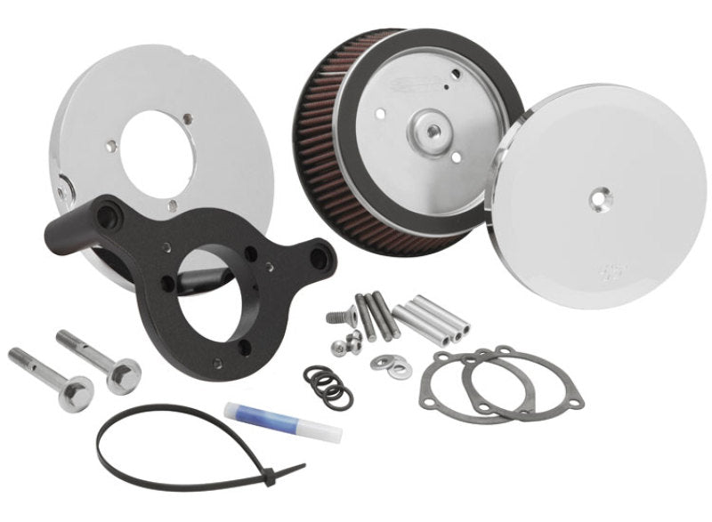 K&N Harley Davidson Dyna Wide Glide 103 CI Street Metal Intake System-Hammer