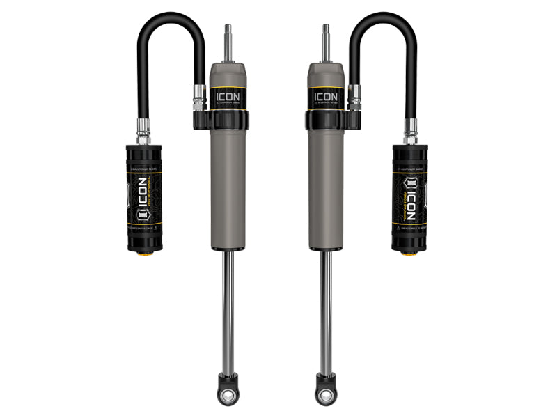 ICON 2022-2024 Toyota Tundra 0-1.5��� Lift/2023-2024 Sequoia 0-3" Lift, Rear, V.S. 2.5 Aluminum Series Shock Absorbers, Remote Reservoir, Pair