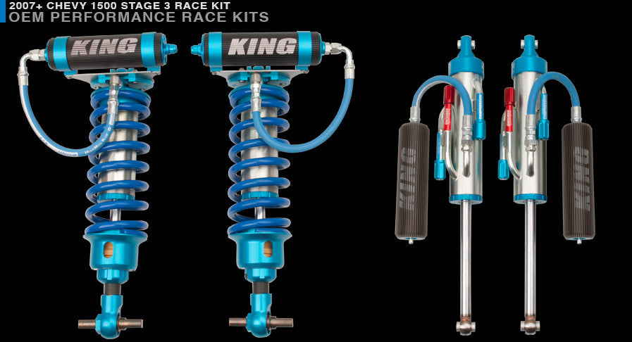 King Shocks GM 1500 2007+ Full Race Stage 3 kit