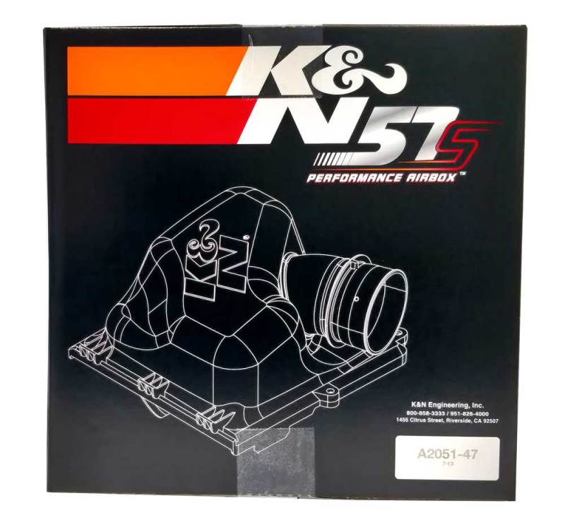 K&N Performance Intake Kit for 03-11 Audi, Seat, Skoda, VW 1.4L - 2.0L