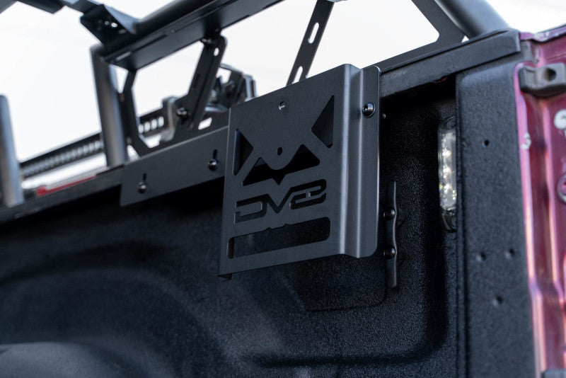 DV8 Offroad 07-23 Toyota Tundra / 09-23 Ford F150 Raptor MTO Series Bed Rack - 2pc Adj.