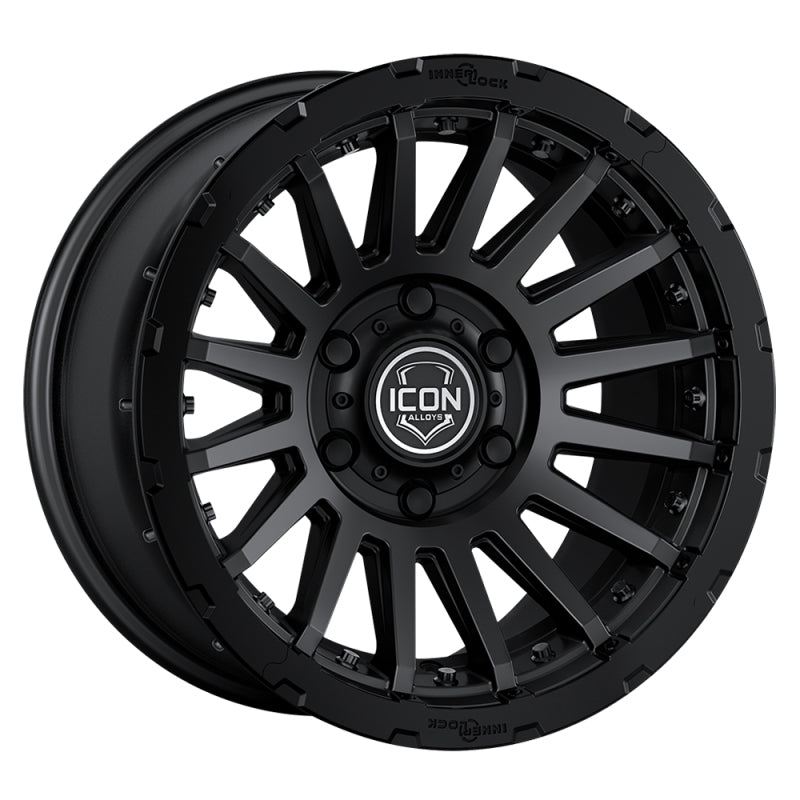 ICON Recon Pro | 17x8.5 | 25mm Offset | 5x150 | Satin Black Wheel