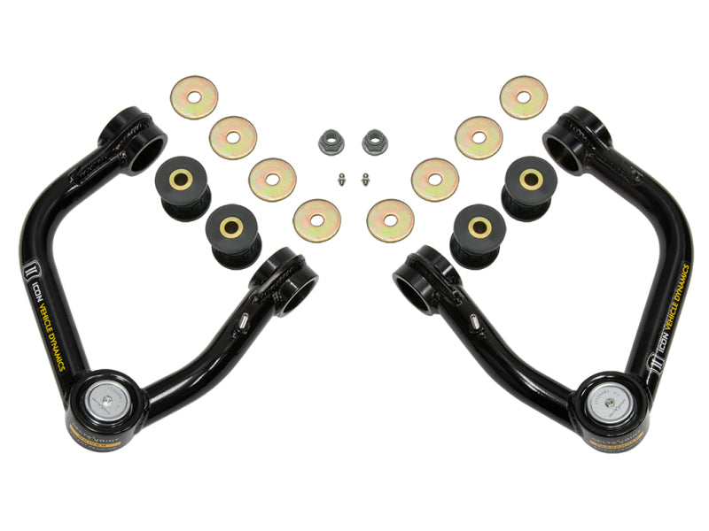 ICON 2019-2021 Ford Ranger Tubular Upper Control Arm/Delta Joint Kit, Al Knuckle