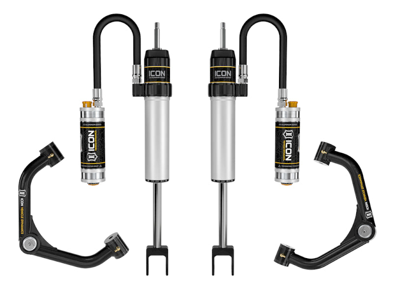 ICON 2020-Up GM 2500/3500 HD, 0-2” Lift, 2.5 VS Shock System/CDCV, Tubular UCA