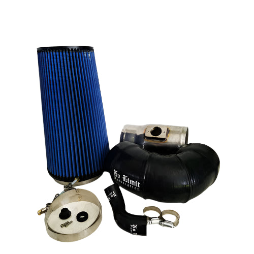NO LIMIT - 6.4 Cold Air Intake, Polished, Filter