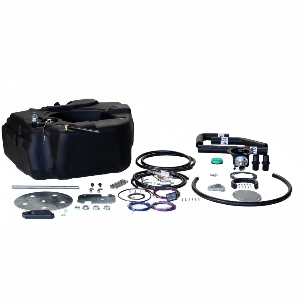 Titan Fuel Tanks 08-16 Ford F-250/F-350/F-450 PowerStroke 30 Gallon Spare Tire Auxiliary Fuel System