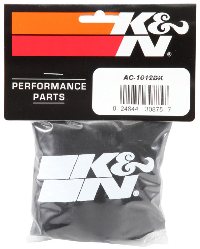 K&N 12-13 Arctic Cat Wildcat 1000 Air Filter Wrap, Black