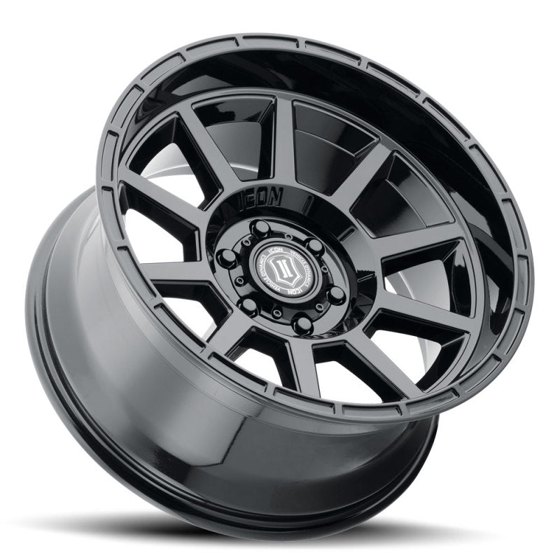 ICON Recoil | 20x10 | -24mm Offset | 5x5 | Gloss Black Wheel