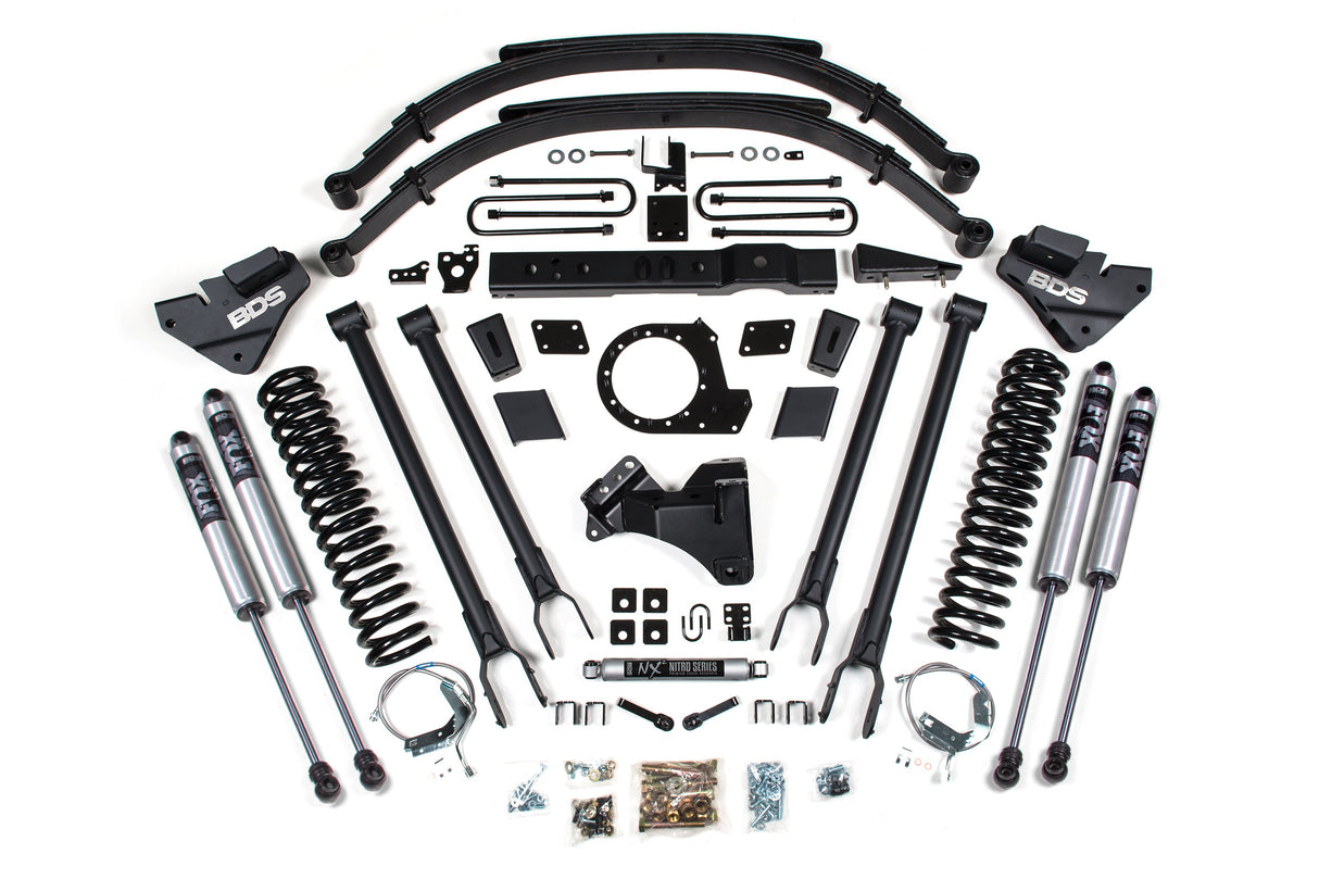 8-Inch Lift Kit - 4-Link Conversion for 2017-2019 Ford F-250/F-350 Super Duty 4WD Diesel