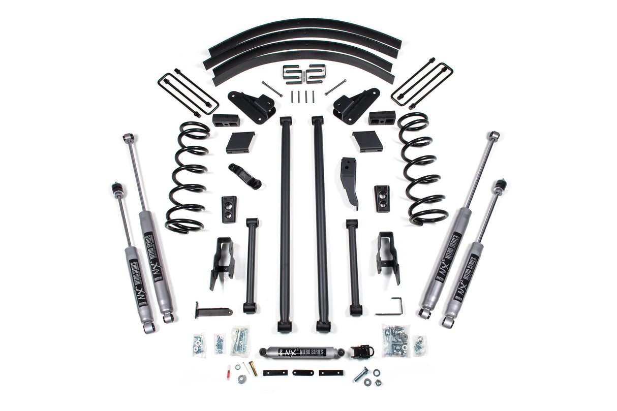 4.5-Inch Lift Kit - Long Arm Conversion for 1994-1999 Dodge Ram 2500/3500 4WD