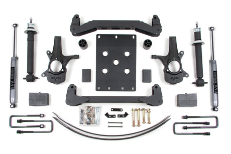 6-Inch Lift Kit for 2007-2013 Chevy Silverado + GMC Sierra 1500 2WD