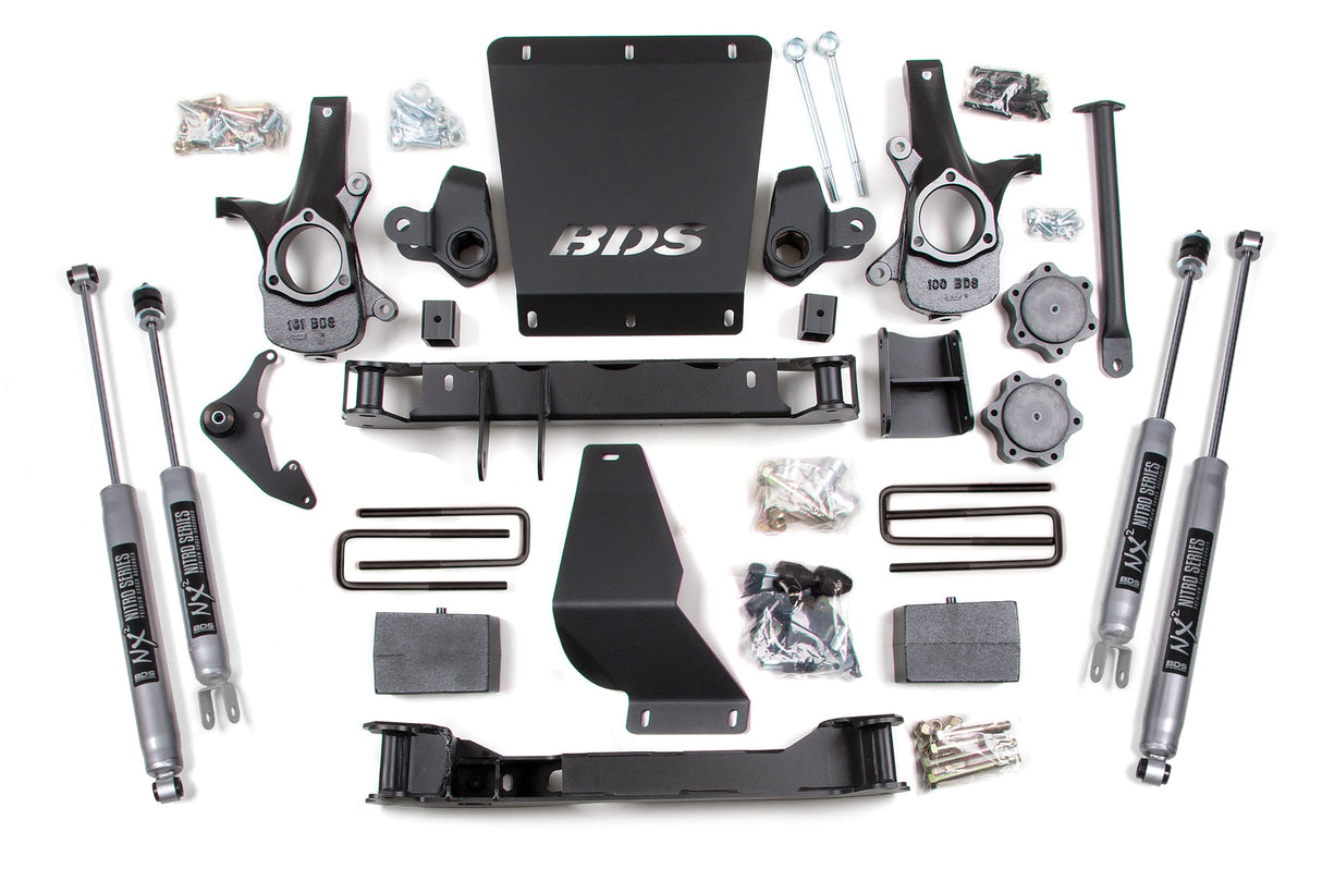 4.5-Inch Lift Kit for 1999-2006 Chevy Silverado + GMC Sierra 1500 4WD