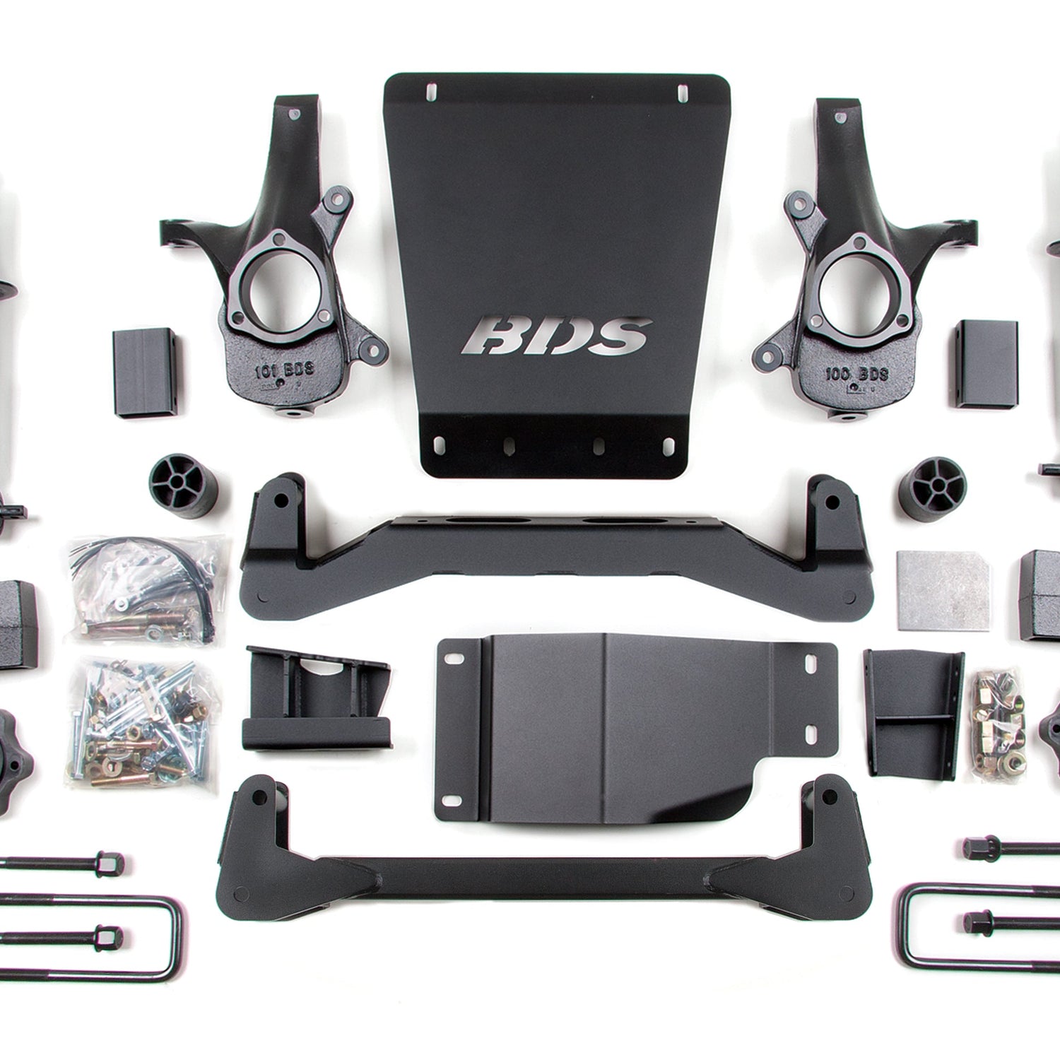 4-Inch Lift Kit for 2007-2013 Chevy Silverado + GMC Sierra 1500 4WD