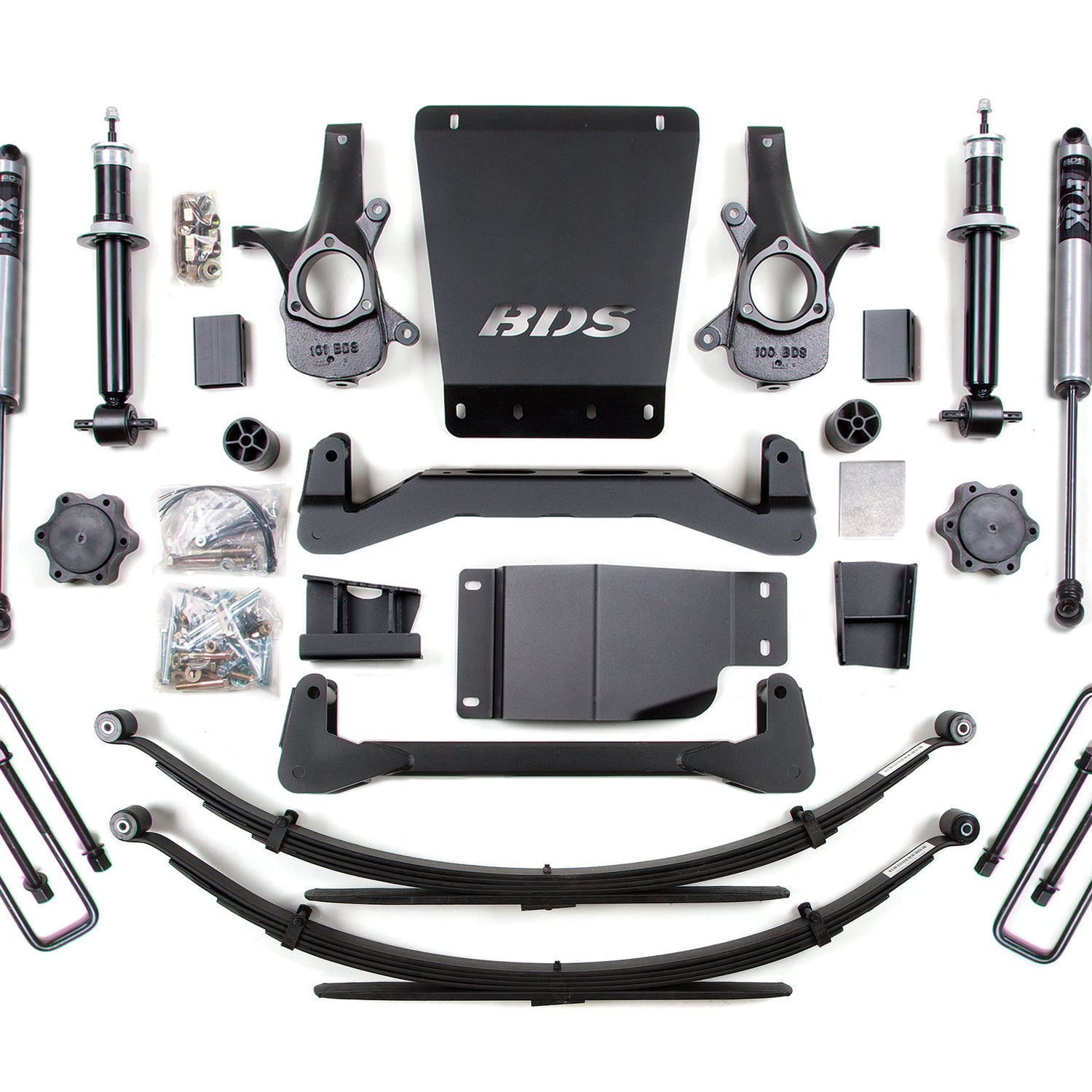 4-Inch Lift Kit for 2007-2013 Chevy Silverado + GMC Sierra 1500 4WD