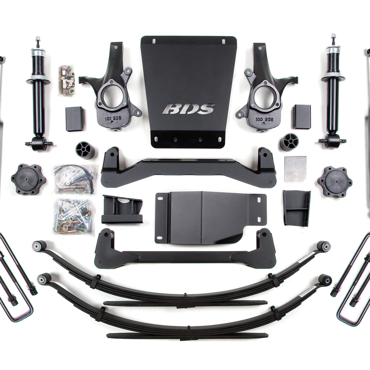 4-Inch Lift Kit for 2007-2013 Chevy Silverado + GMC Sierra 1500 4WD