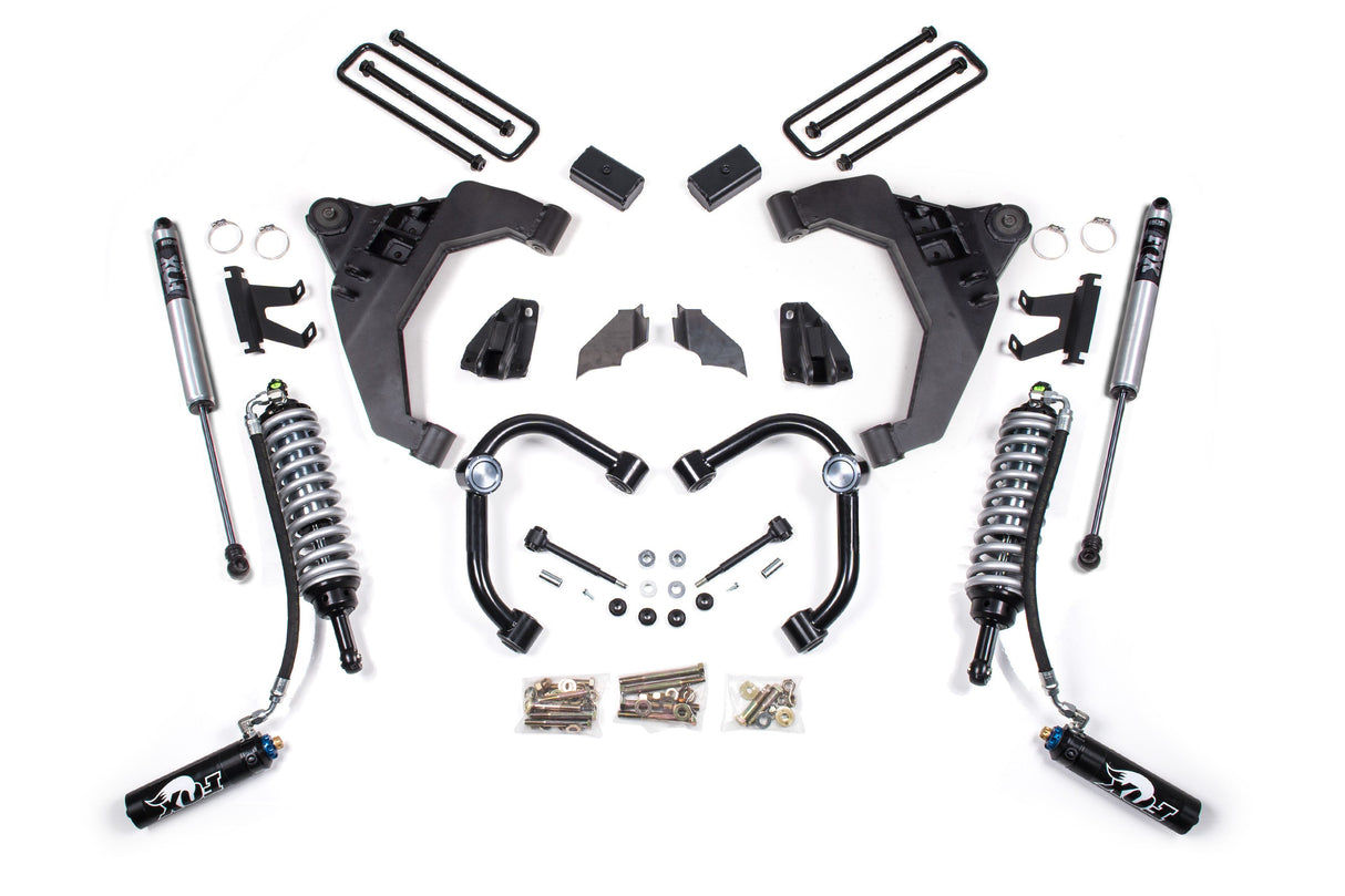 3-Inch Lift Kit - FOX 2.5 Coil-Over Conversion for 2011-2019 Chevy Silverado + GMC Sierra 2500HD/3500HD Diesel