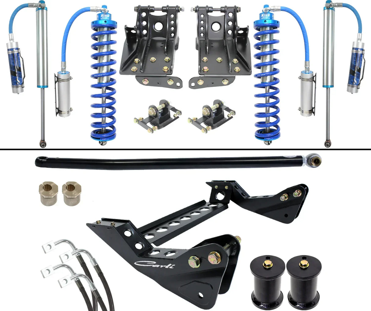 11-16 FORD F250/F350 4.5" COILOVER 2.5 SYSTEM, BASE, DIESEL