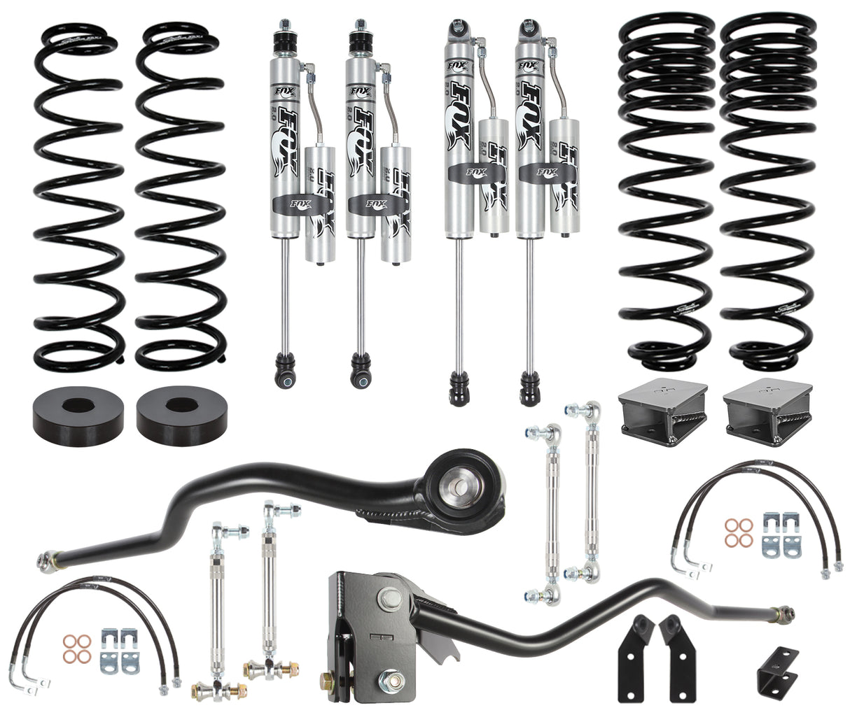 07-17 JEEP JKU 3.0" BACKCOUNTRY 2.0 SYSTEM, BASE, 4X4