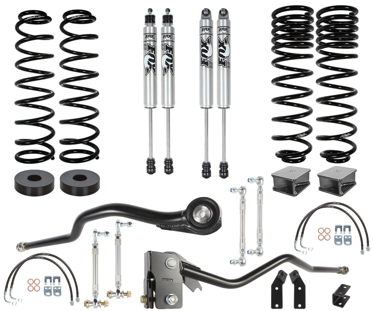 07-17 JEEP JKU 3.0" COMMUTER 2.0 SYSTEM, BASE, 4X4