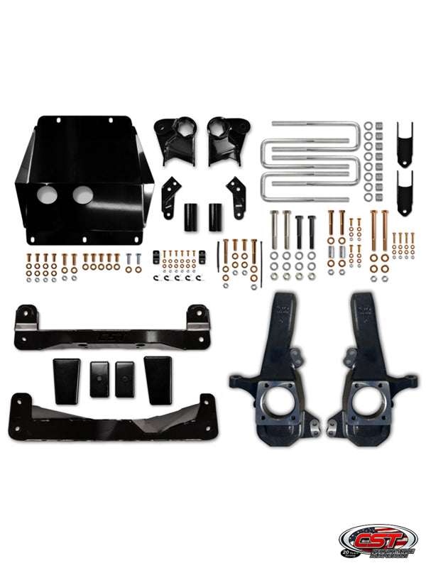 CST 20-22 GM 2500/3500HD 4" STAGE 1 SUSPENSION SYSTEM