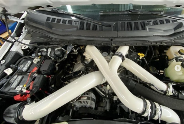 No Limit 6.7 Power Stroke Intercooler Piping Kit 17-19 Black