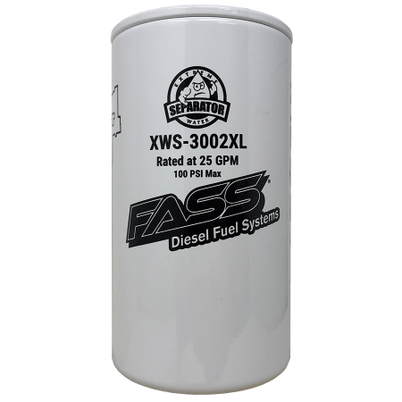 FASS Fuel Systems Extended Length Extreme Water Separator