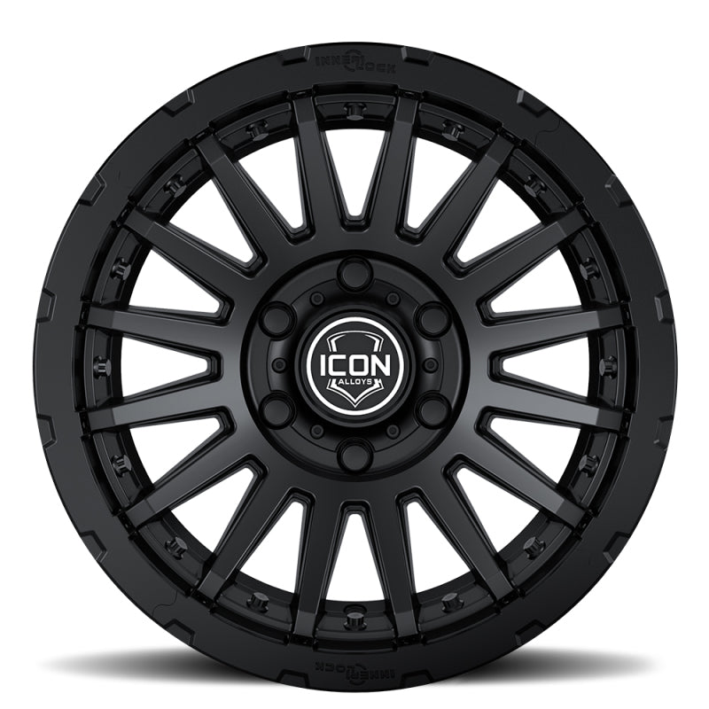 ICON Recon Pro | 17x8.5 | 25mm Offset | 5x150 | Satin Black Wheel
