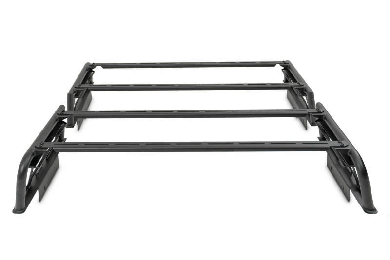 DV8 Offroad 07-23 Toyota Tundra / 09-23 Ford F150 Raptor MTO Series Bed Rack - 2pc Adj.