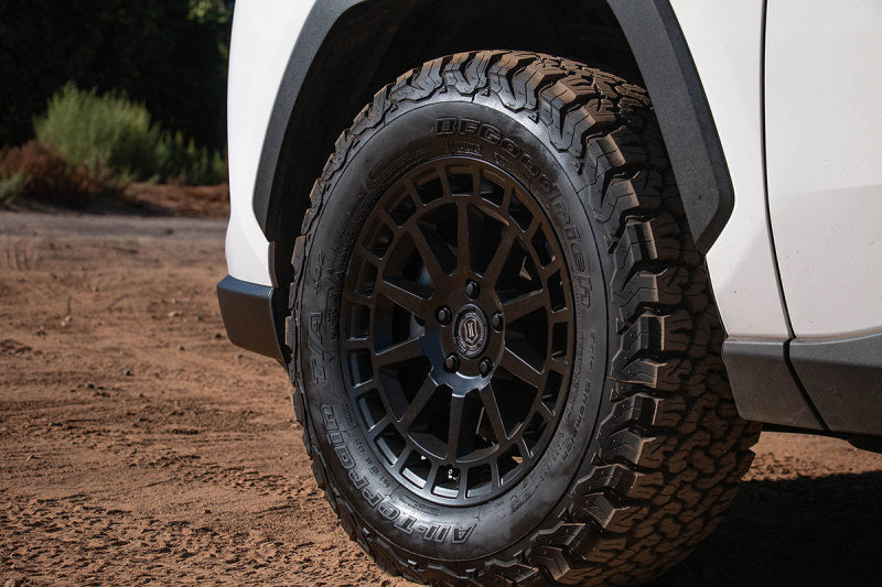 ICON Journey | 17x8 | 38mm Offset | 5x4.5 | Satin Black Wheel