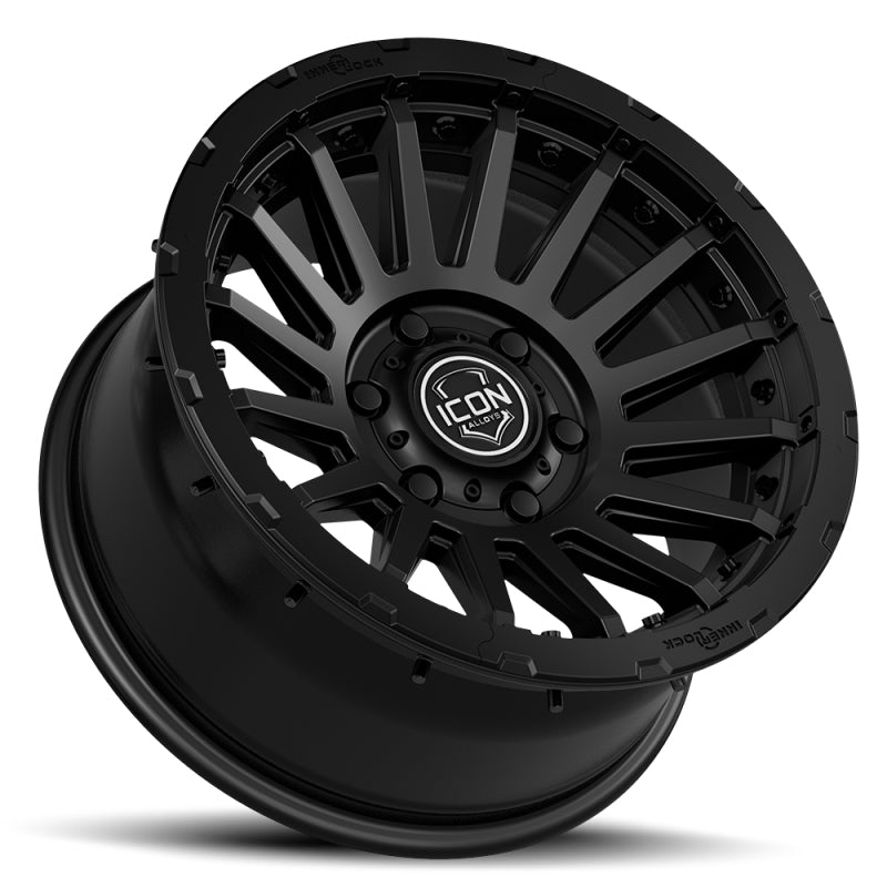 ICON Recon Pro | 17x8.5 | 25mm Offset | 5x150 | Satin Black Wheel