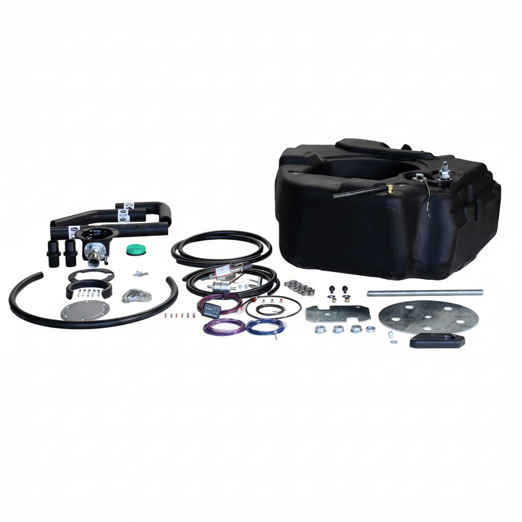 Titan Fuel Tanks 11-19 GM 2500/3500 Duramax 30 Gallon Spare Tire Auxiliary Fuel System