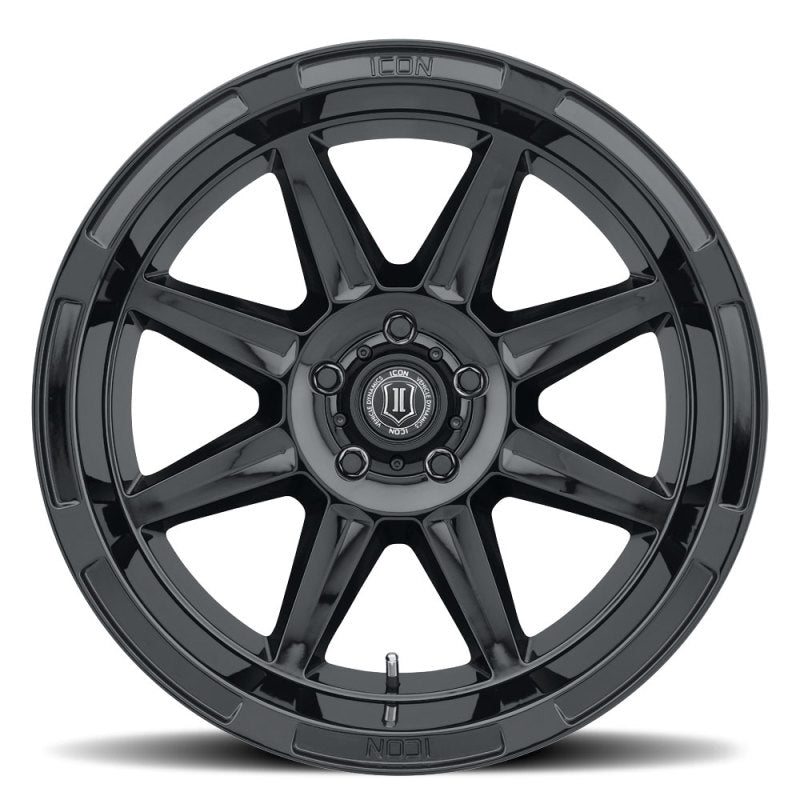 ICON Bandit | 20x10 | -24mm Offset | 5x5 | 71.5mm Hub | Gloss Black Wheel