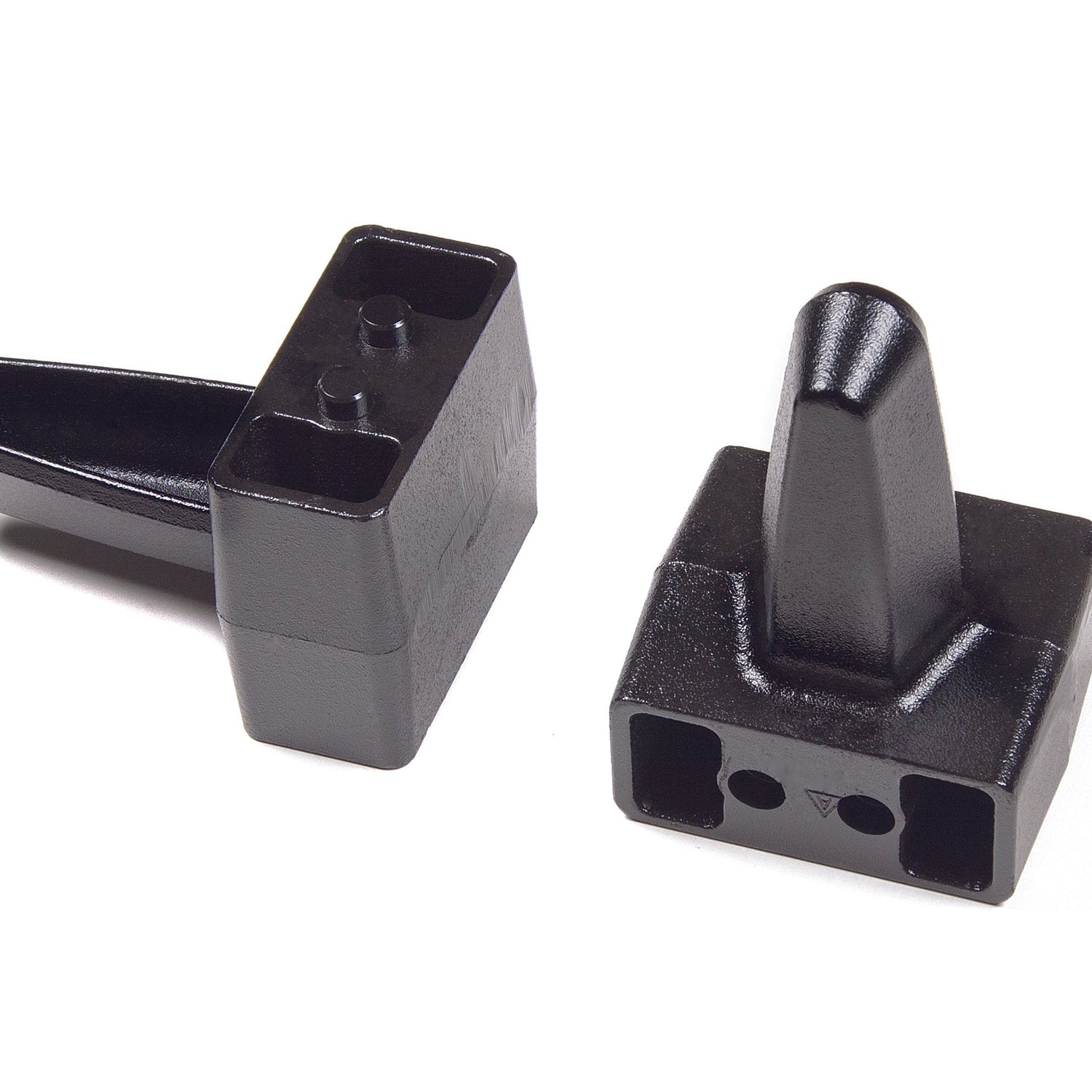 Rear Lift Blocks w/ Wing - Steel - 5-Inch Lift for 2008-2012 Ford F-250/F-350 Super Duty